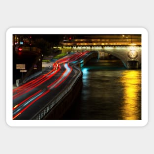 Light Flow To Pont Notre-Dame © Sticker